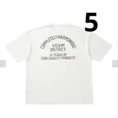 visvim JUMBO TEE S/S DISTRICT サイズ:5