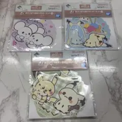 ポケピース 一番くじ J賞 おさいほう道具ステッカーセット 3点