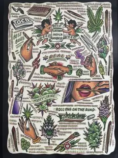 ue the parlour 舐達麻 budspool A2サイズポスター ue the parlour 舐達麻 budspool A2サイズポスター 2025年最新