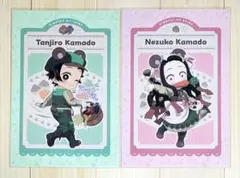 鬼滅の刃 実りの秋祭り ポストカード 竈門炭治郎 竈門禰豆子 2点セット