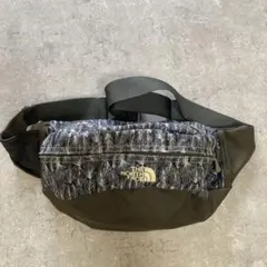 ザ・ノース・フェイス ウエストポーチ リーフ柄カーキボディバッグ NM71503