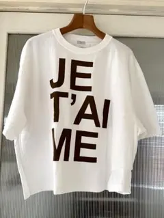 ichi オーバーサイズ 半袖Tシャツ ホワイトのサムネイル