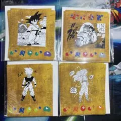 ドラゴンボール　大阪関西万博　ステッカー　全4種16枚