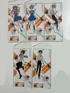 新世紀エヴァンゲリオン アクリルスタンド 5個セット