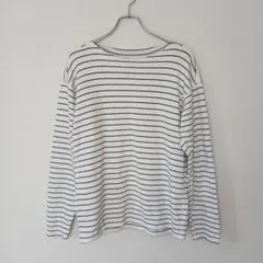 TOMORROWLAND BLUE WORK ボーダー メンズM　カットソーのサムネイル