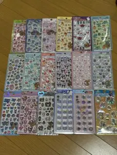 【正規品】ボンボンドロップ　プチドロップ　まとめ売り18枚　ディズニー　サンリオ