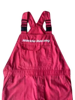 サロペット HONDA ホンダ Honda Racing ロゴ入り レッドのサムネイル