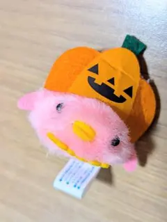 ひよこのおかげ ぴよりーな　ひよこ　季節限定　未使用マスコットハロウィンかぼちゃ