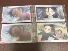 メダリスト ウエハース カード 結束いのり 狼嵜光 名場面カード 4点セット