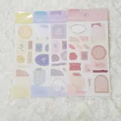 ☆S21 シートシールまとめ売り☆コラージュ　デコ　手帳　シール帳　交換