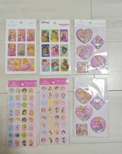 ディズニープリンセス シールセット