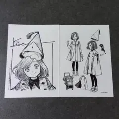 とんがり帽子のアトリエ】1巻 イラストペーパー1枚 - メルカリ
