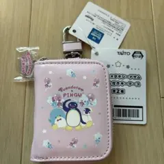 ピングー×タキシードサム チャーム付きキーケース