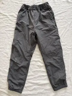 ユニクロ　ウォームイージーパンツ　130 グレー　シャカパンフリース