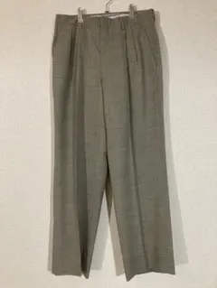 【vintage】WOOL TUCK TROUSER