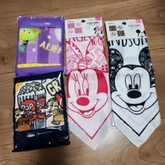 ディズニーキャラクター　 タオルバンダナセット