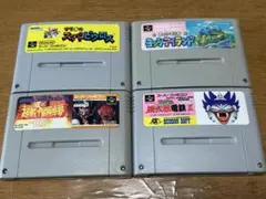 スーパーファミコン ソフト 4本セット