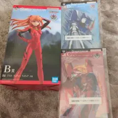 一番くじ新世紀エヴァンゲリオン劇場版 B賞惣流・アスカフィギュアＣ賞Ｄ賞セット