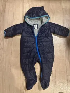 baby GAP ジャンプスーツ カバーオール くま　フード プリマロフト60