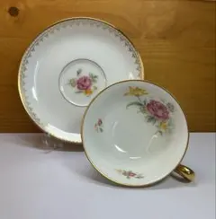 大倉陶園 カップ＆ソーサー グリーン 野薔薇 ノイバラ - メルカリ
