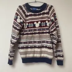 東京ディズニーリゾート ミッキーマウス セーター レア　Mサイズ