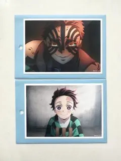 鬼滅の刃　無限城編第一章猗窩座再来　場面写ブロマイドくじ　炭治郎(幼少期)猗窩座