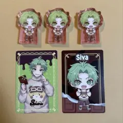 カラフルピーチ　シヴァ　アクリルフィギュア　トレーディングカード　バレンタイン