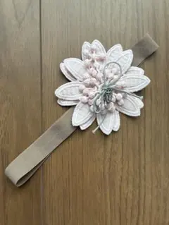 ベビーヘアバンド　髪飾り　初節句　お食い初め　雛祭り