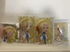 リゼロ プリステラの宴 リリアナ　缶バッチ　ミニブロマイド