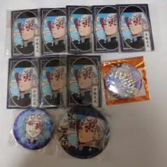 鬼滅の刃 宇髄天元 缶バッジ 全集中展 無限列車編・遊郭編 キー