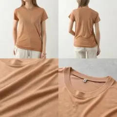 ベースレンジ バンブーTシャツ Sサイズ ブラウン 新品未着用 美品のサムネイル
