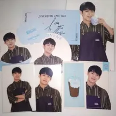 SEVENTEEN CAFE セブチ カフェ ミンギュ トレカ コースター