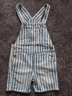 GAP　ストライプデニム　サロペット　100cm