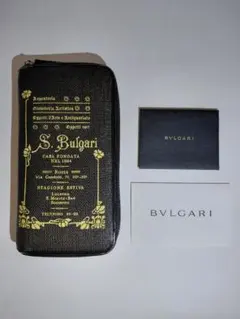 BVLGARI 長財布 ラウンドファスナー　コレツィオーネ1910