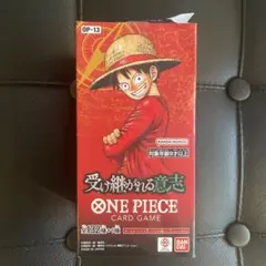ONE PIECE 受け継がれる意志 OP-13 BOX テープカット - メルカリ