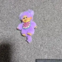 Monchhichi Sweet Lollipop ぬいぐるみ パープル