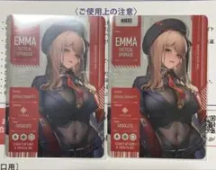 エマ　勝利の女神：NIKKE メタリックパスコレクションVer.4 2点