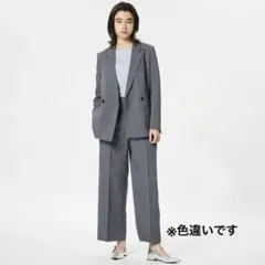 PLST プラステ　プレミアムダブルジャケット セットアップ M　ベージュ