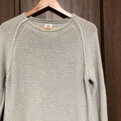 00s C.P. Company ラグランニットセーター 3 M グレー