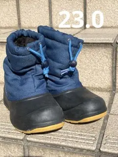 子供用スノー ブーツ ネイビー 紺色　防寒　雪用長靴