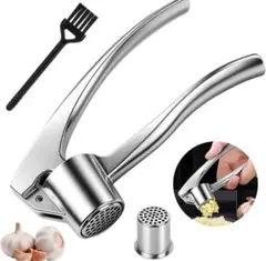 ガーリックプレス にんにくつぶし器 ガーリックプレス ニンニク潰し器　未使用のサムネイル