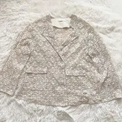 Eimee Law レディース ジャケット クリーム 総レース