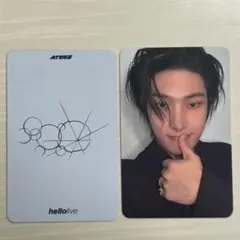 hellolive 特典 トレカ ミンギ　ATEEZ adrenaline