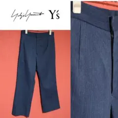【美品】Y's ヨウジヤマモト ストライプ柄 ワイドストレート デニムのサムネイル