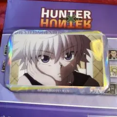 HUNTER×HUNTER キルア　ホログラム缶バッジ　場面写