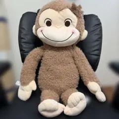 おさるのジョージ　赤いほっぺ　スーパーラージぬいぐるみ　BIGぬいぐるみ