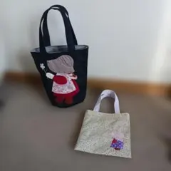 パッチワーク　スーちゃん　カバン　2点