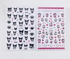 サンリオ ハローキティ クロミ ネイルシール 2枚セット