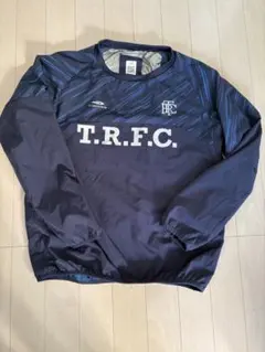 T.R.F.C. ネイビー長袖スポーツウェア