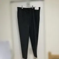 UNIQLO ウォームスマートパンツ ダークグレー　w88 股下73cm
